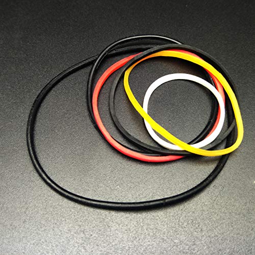 EUDAX 82 pcs Plastic Gear Package Kit - DIY Gear Assortment Accessories Set for Toy Motor Car Robot Various Axle Belt Bush...