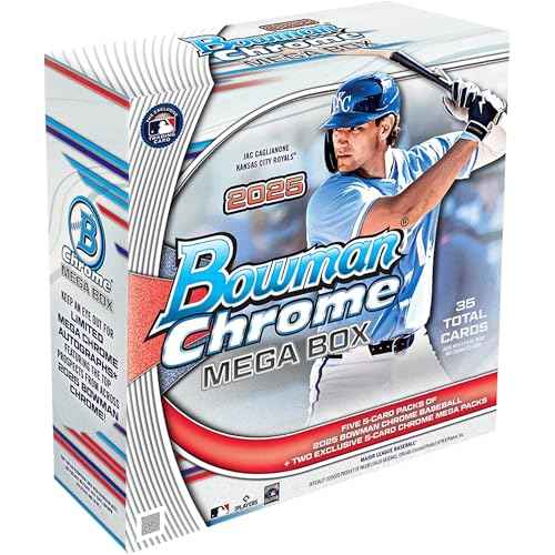 2025 Bowman Chrome Baseball - Factory Sealed - Mega Box