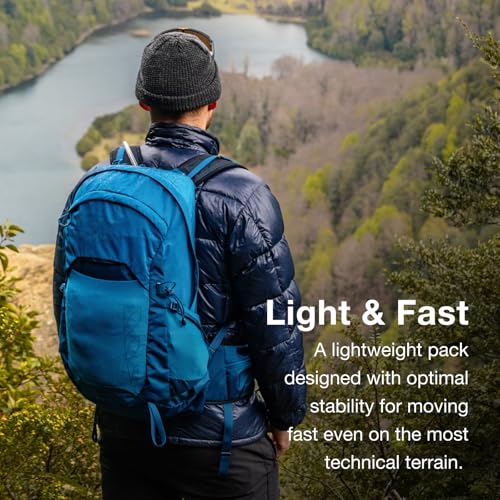 Osprey Talon 26L Men's Lightweight Hiking Backpack - Daypack for Travel & Camping, Phantom Grey/Dark Charcoal
