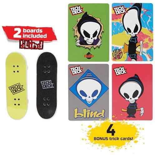 Tech Deck, Neon Mega Park X-Connect Creator, Customizable Glow-in-The-Dark Ramp Set with 2 Blind Skateboard Fingerboards, 90+ Pieces, Gift for Ages 6+