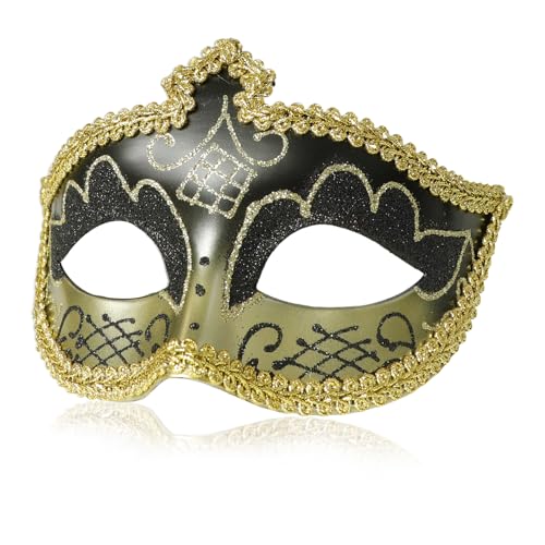 Coddsmz Venetian Masquerade Party Mask - Halloween & Mardi Gras Costume Accessory