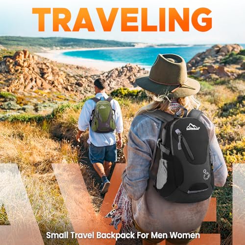 sunhiker Small Hiking Backpack Women Men 20L Lightweight Travel Backpack Daypack Casual Backpack For Cycling Outdoor Camping