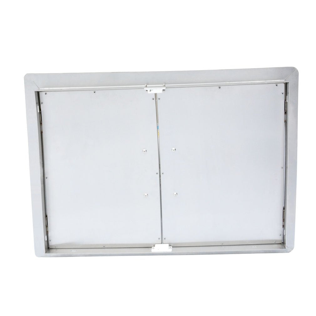 Stanbroil Outdoor Kitchen Stainless Steel Double Access Door, 30 Inches