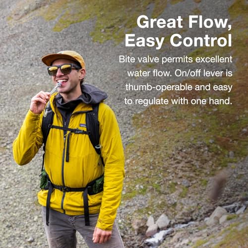 Osprey Hydraulics Backpack Water Reservoir with Bite Valve - BPA-Free, Leakproof Hydration Bladder with QuickConnect and S...