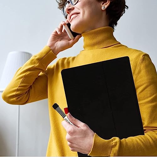 iNenya 12"x9" Portable White Board with Foldable Stand, A4 Small Whiteboard, Ultra-Smooth Anti-Ghosting Surface, Easy Wipe...