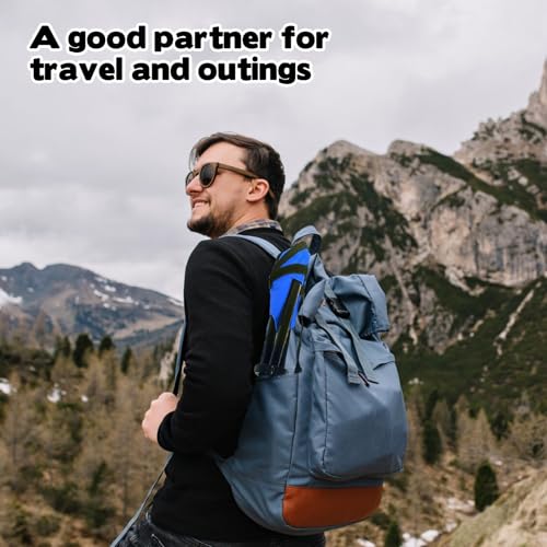 Travel Folding Camping Stool, Use Height 14.6" and Maximum Weight 300 lbs Outdoor Portable Tripod Seat Fishing Chair Seat ...