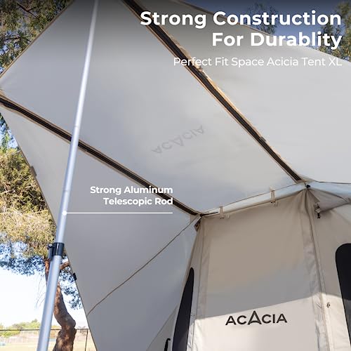 ACACIA Canopy 4 Person for Space Acacia Camping System, PU2000 Waterproof Camping Tarp for 4 Season Camping, UPF50+ Sunpro...