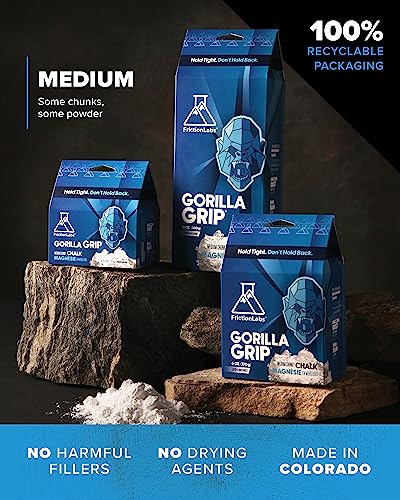 Friction Labs Premium Loose Climbing Chalk - High-Performance Hand Chalk with Superior Grip for Bouldering, Climbing, Weig...