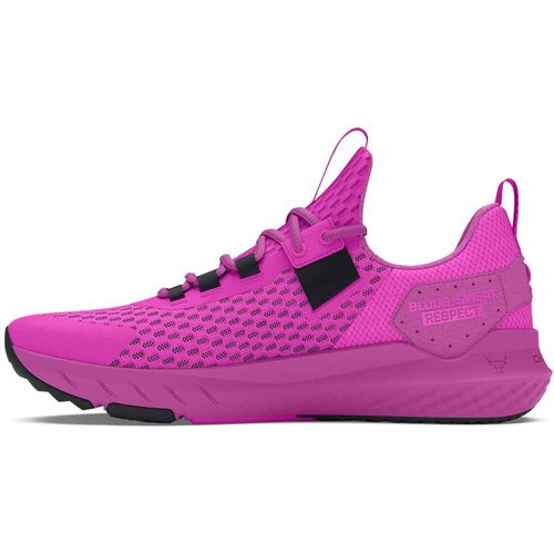 Under Armour Women's Project Rock Blood Sweat Respect 4, (501) Vivid Magenta/Black/Vivid Magenta, 5.5, US
