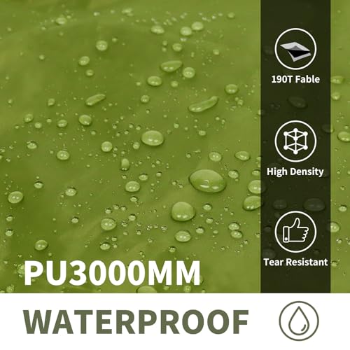 Frelaxy Tent Footprint, Waterproof Camping Tarp, Durable Tent Floor to Elevate Your Camping, Hiking, Backpacking, Hammock,...
