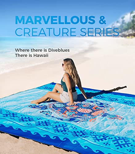 OCOOPA Beach Blanket Waterproof Sandproof, 10'X 9' Extra Large, Soft and Sturdy, Light Weight and Portable, Perfect for Be...