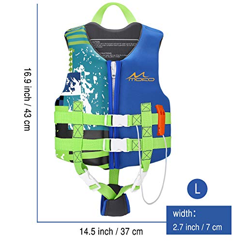 MoKo Swimming Vest for Kids 46-77 lbs, Clearance Children Swim Vests Water Activity Equipment Cute Pattern Watersports Swi...