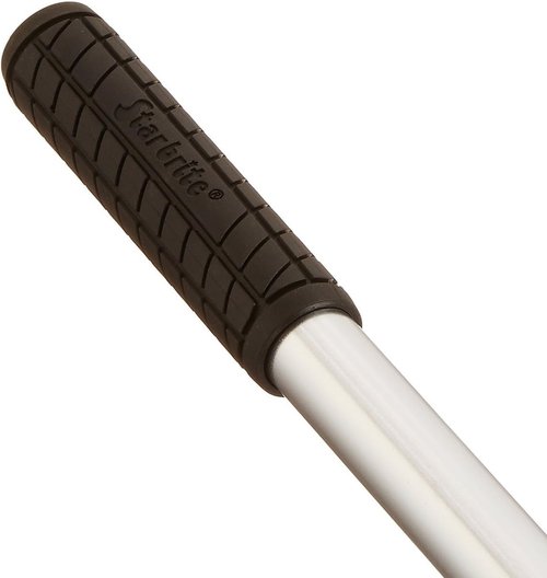 STAR BRITE Ultimate Magic Sponge +Scrub XTEND Combo - Dual Articulating Flex Head Scrubber & 5'-10' Big Boat Extending Aluminum Handle