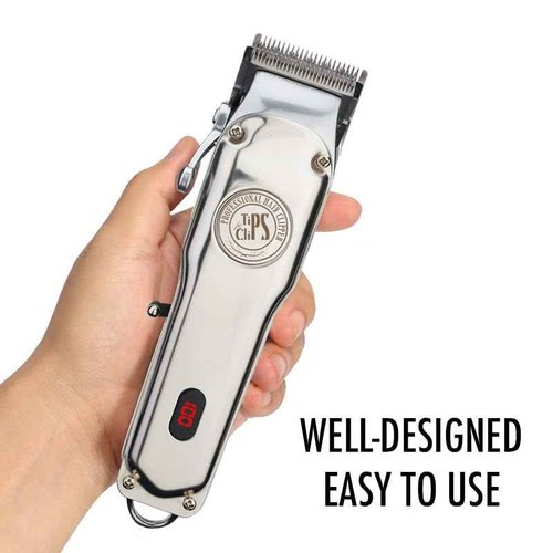 Tips for Clips Professional Hair Clippers for Men - Cordless Hair Clippers Machine - Barber Electric Hair Trimmer Men Clippers & Accessories Set - Grooming Beard & Hair Cutting Kit (13 Pieces)