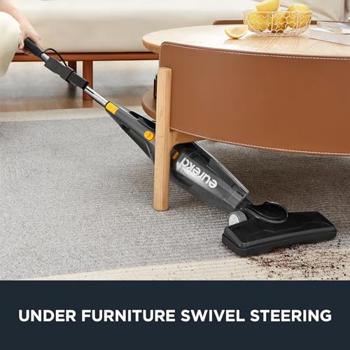 Eureka Blaze Stick Vacuum Cleaner, Powerful Suction 3-in-1 Small Handheld Vac with Filter for Hard Floor Lightweight Uprig...