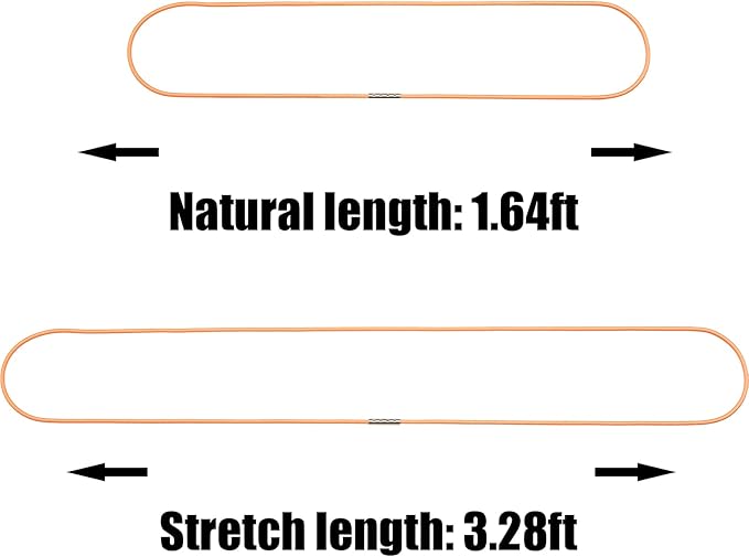 Riakrum 12 Colorful Elastic Trash Can Rubber Bands for 13-30 Gallon Garbage Cans, 3. 28 ft, Large Rubber Bands for Home Kitchen Office School Indoor and Outdoor Party