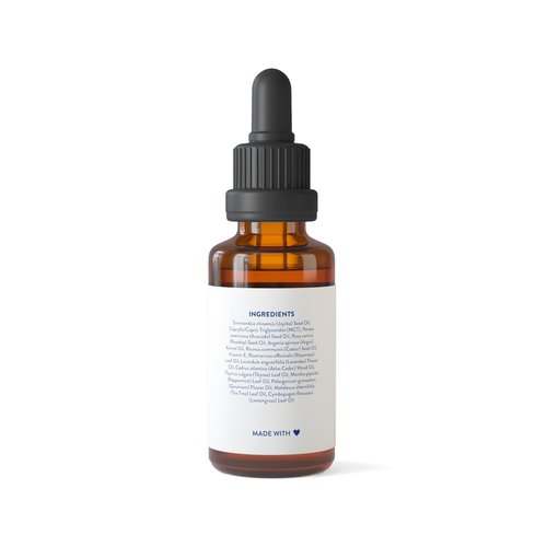 Routine Wellness Hair Treatment Serum for Thinning Hair - Plant-Based Rosemary, Tea Tree & Argan Oils Blend for Strength, Shine & Softer Hair - Clean Ingredients, All Hair Types - 30ml (Pack of 3)