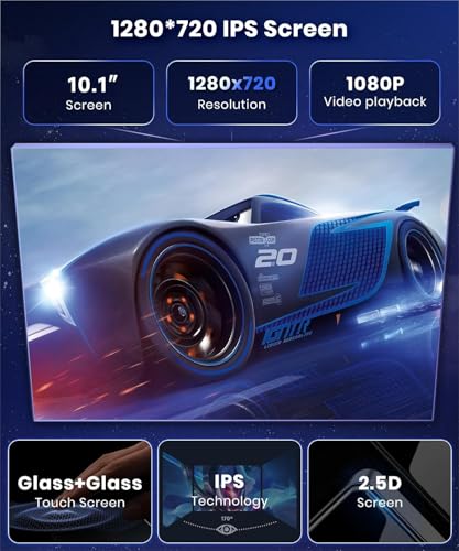 Podofo 4G+64G for Honda Civic 2006-2011 Car Stereo Radio 10.1 inch Android 15 Wireless Carplay Android Auto Touch Screen B...