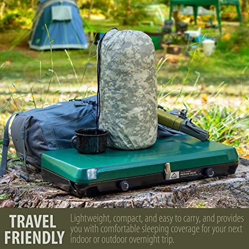 Maxam Sleeping Bag, 28 x 73", Olive Drab