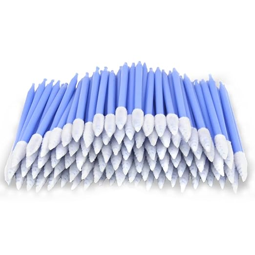 Wellgler's 200pcs Foam Cleaning Swabs，for Electronic, Gun Cleaning or Clean Solenoid Valves（Ideal for Cleaning Narrow Gaps or Tracks）