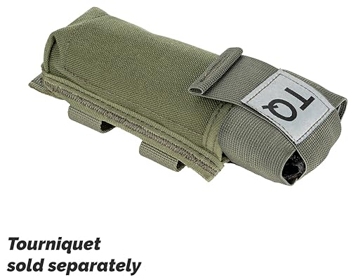 North American Rescue C-A-T Tourniquet Holder NAR CAT Gen 6, Gen 7 Tactical TQ Pouch MOLLE Connectors for Duty Belt, Gear,...