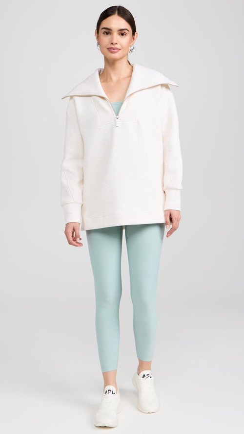 Sweaty Betty RADIANT CASUAL HALF ZIP SWEATSHIRT
