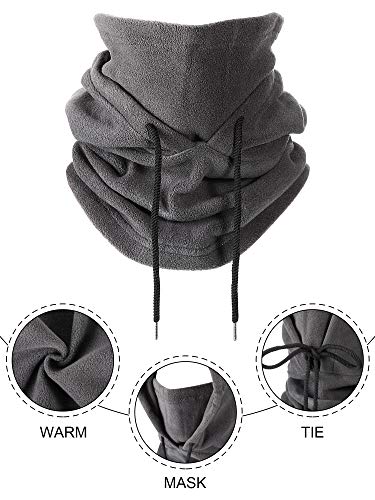 Syhood Winter Fleece Balaclava Ski Mask Balaclava Face Mask Cold Weather Men Tactical Heavyweight