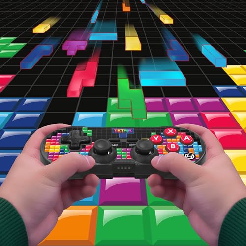 Hyperkin Limited Edition Pixel Art Bluetooth Controller Official Tetris™ Edition - Officially Licensed - For Nintendo Swit...