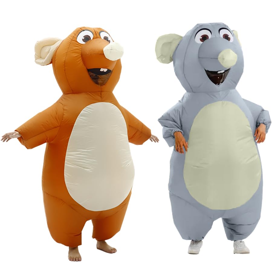 Fox Costume Blow Up Mouse Inflatable Costume Adult For Halloween Party Cosplay