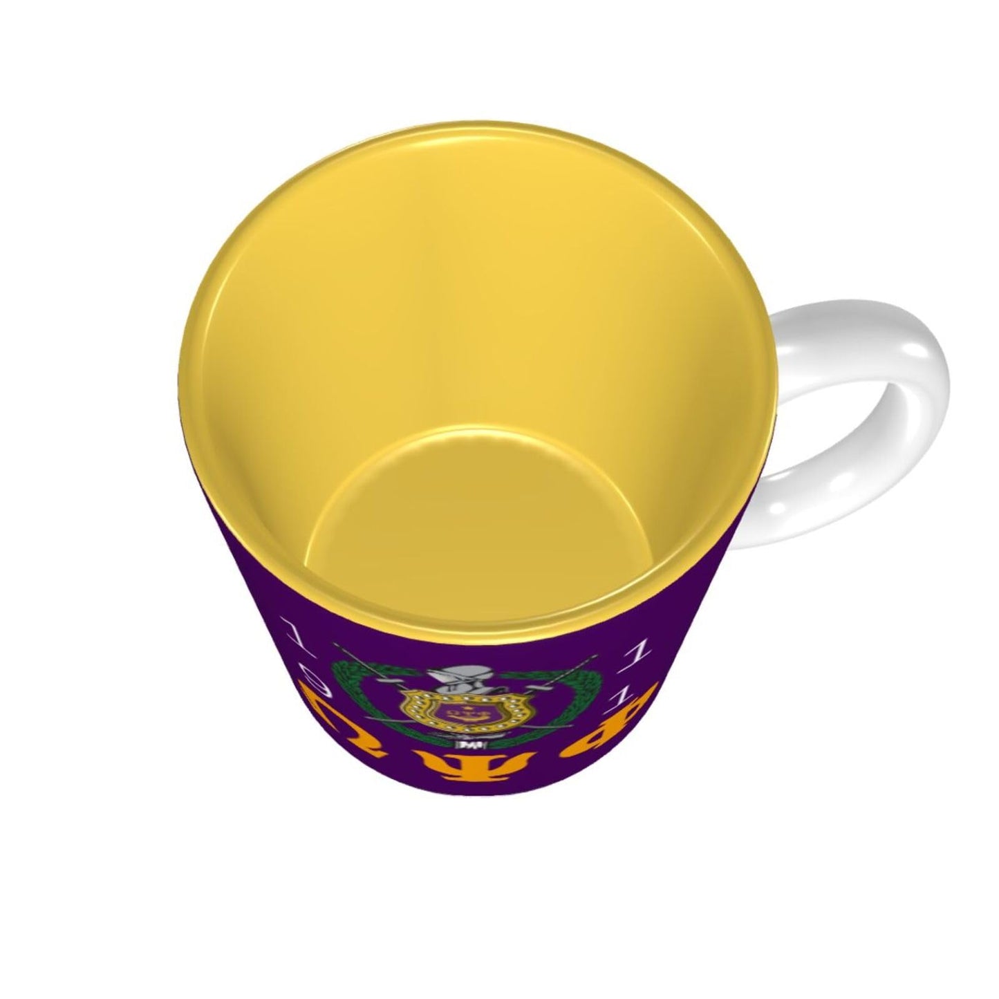 MoDma Coffee Mug Paraphernalia Gifts Tea Cup Novelty Coffee Cup Office Work And Home 12 Oz, Yellow
