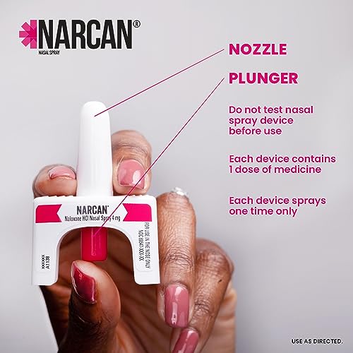 NARCAN Nasal Spray 4mg (2 Single-Dose Devices) + Convenience Kit with Medical Grade Components | Quick Access Bundle to Ai...