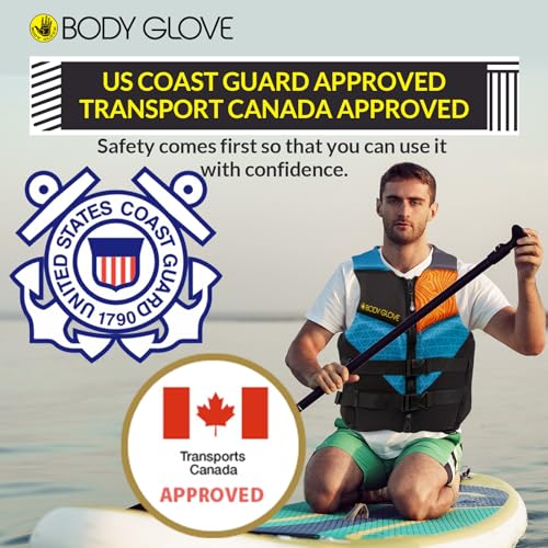 Body Glove Men's Neoprene Life Vest with Water Shoes