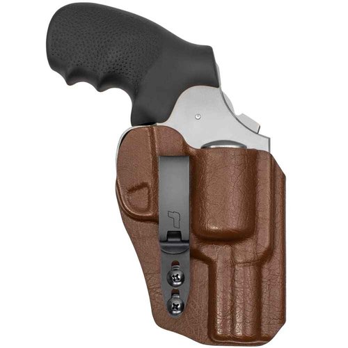 Tulster RATH IWB Kydex Revolver Holster fits: Colt King Cobra Carry 2" .357 Magnum | Ambidextrous Inside The Waistband Appendix Concealed Carry