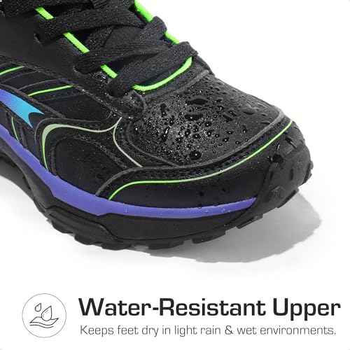 DREAM PAIRS Kids Shoes Hiking Boots Boys Girls High-Top Shoes Outdoors DuraPlay Lace-Up Lightweight Hiking Sneakers