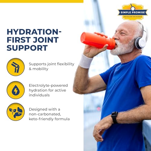 Simple Promise Joint & Heart Support Bundle – Supports Hydration, Mobility & Heart Wellness – XentaFlex Electrolyte Powder...