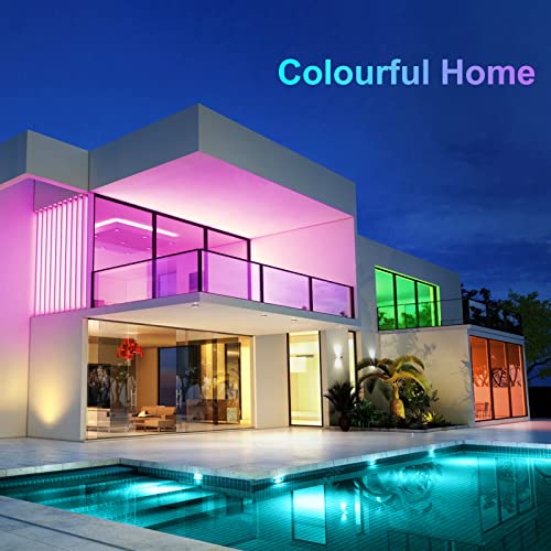 CHARKEE LED Lights for Bedroom 100 ft, Color Changing LED Strip Lights with 44-Key Remote, 24 Volt RGB SMD2835 Tape Lights...