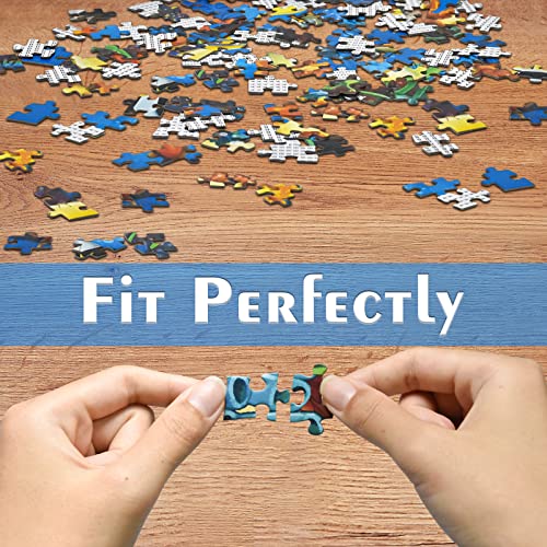 HUADADA Jigsaw Puzzles for Adults 1000 Pieces, Country Store Interlock Perfectly Letter on Back No Dust, Home Decor Birthd...