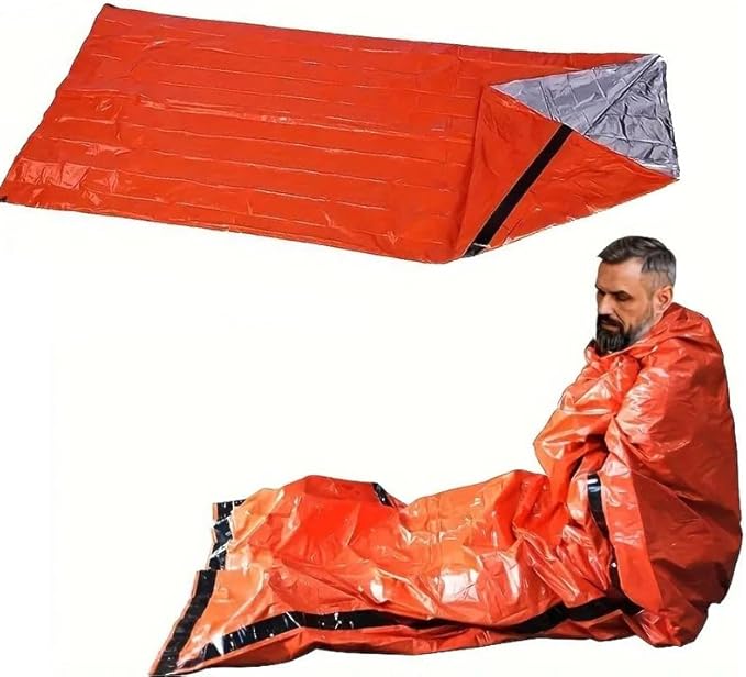 Outdoor Travel Camping Sleeping Bag Cold-Resistant Insulated Emergency Sleeping Bag Disaster Relief Emergency Blanket