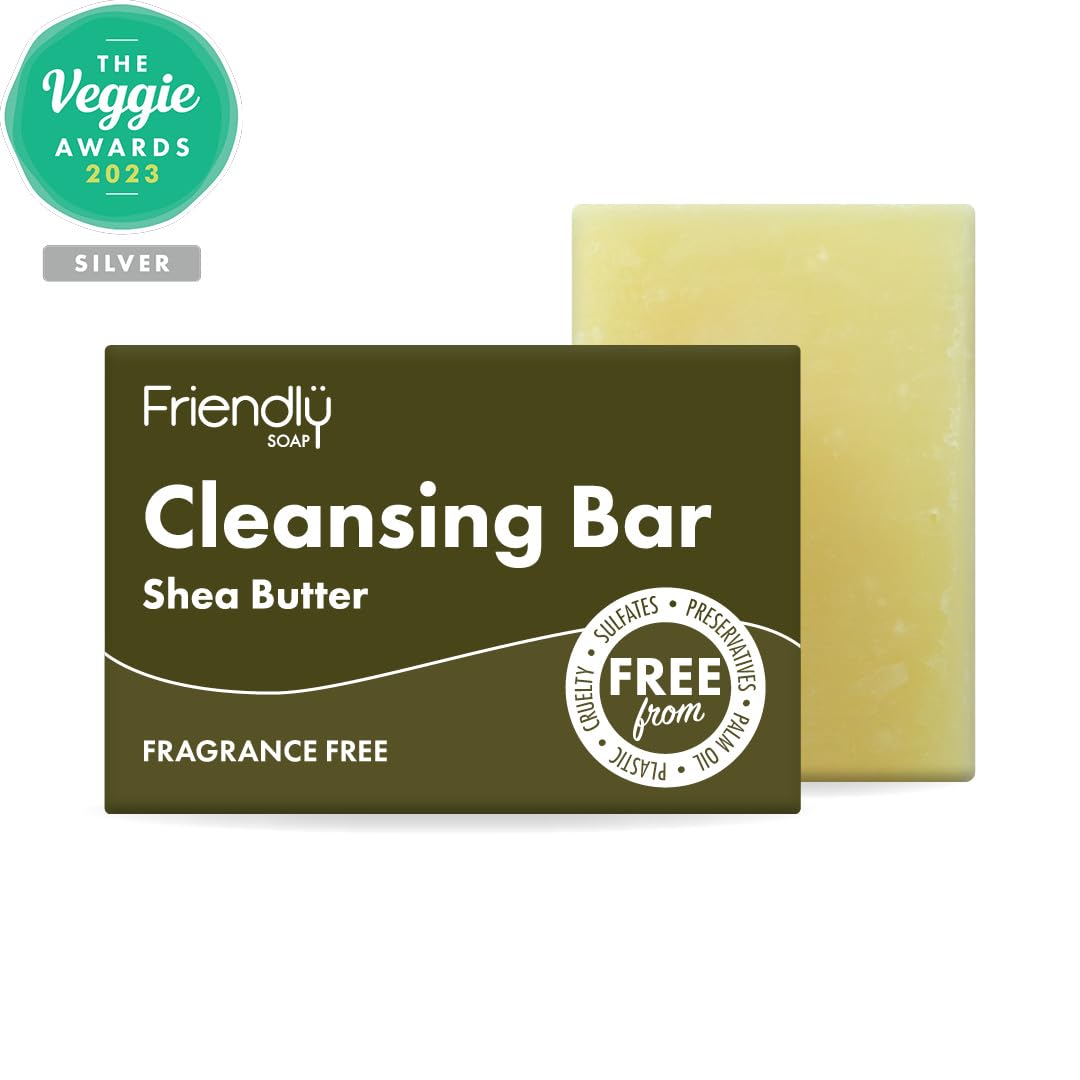 Friendly Soap Natural Handmade Shea Butter Facial Cleansing Bar by Friendly Soap