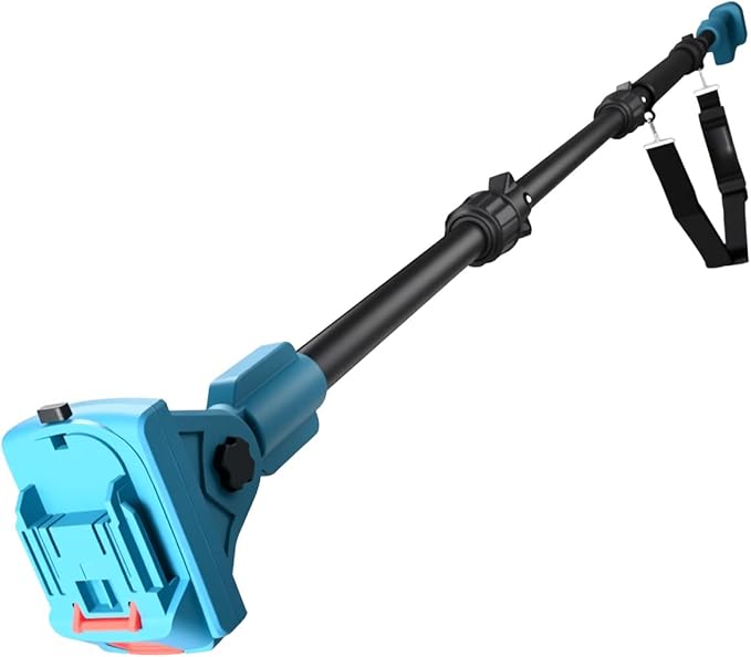 Only Extendable Pole Saw, Extension Pole Rotatable Pole 14ft Max Reach With Shoulder Strap,Tool-Free Installation Compatible 21v Shintyool Battery,For High Altitude Operations(No Chainsaw And Battery)