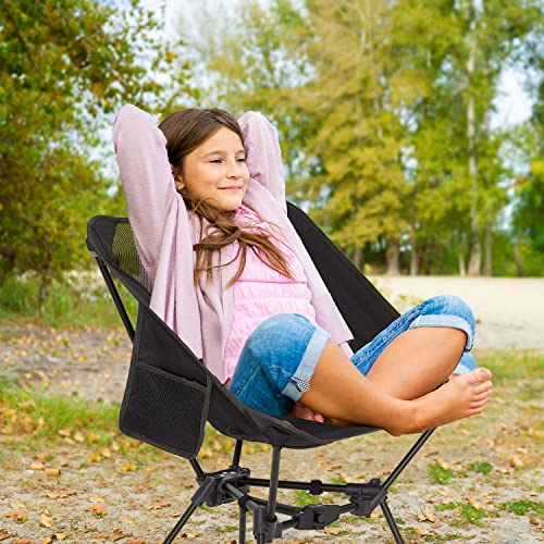 MOON LENCE Portable Camping Chair Backpacking Chair - The 4th Generation Ultralight Folding Chair - Compact, Lightweight F...