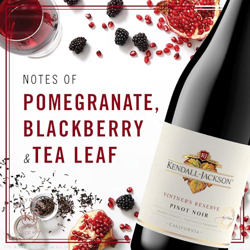 Kendall-Jackson Vintner's Reserve Pinot Noir Red Wine, 750ml