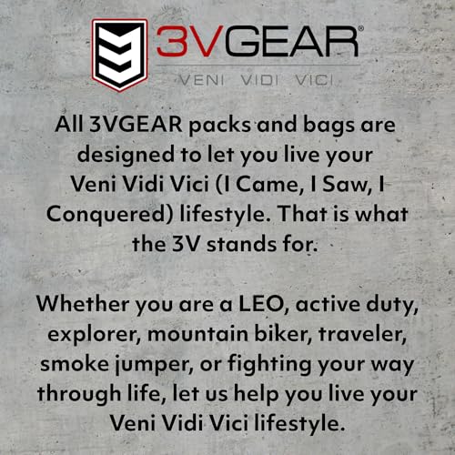 3VGEAR Outlaw II Gear Slinger Urban Sling Pack - 24L MOLLE Tactical Sling Bag Backpack with Hidden Pocket, Laptop Sleeve