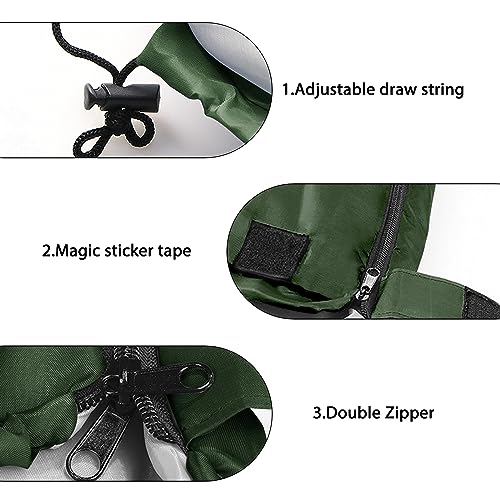 Petgin Camping Sleeping Bag 3 Seasons Warm & Cool Weather, Lightweight, Waterproof, Portable Backpacking for Adults & Kids...