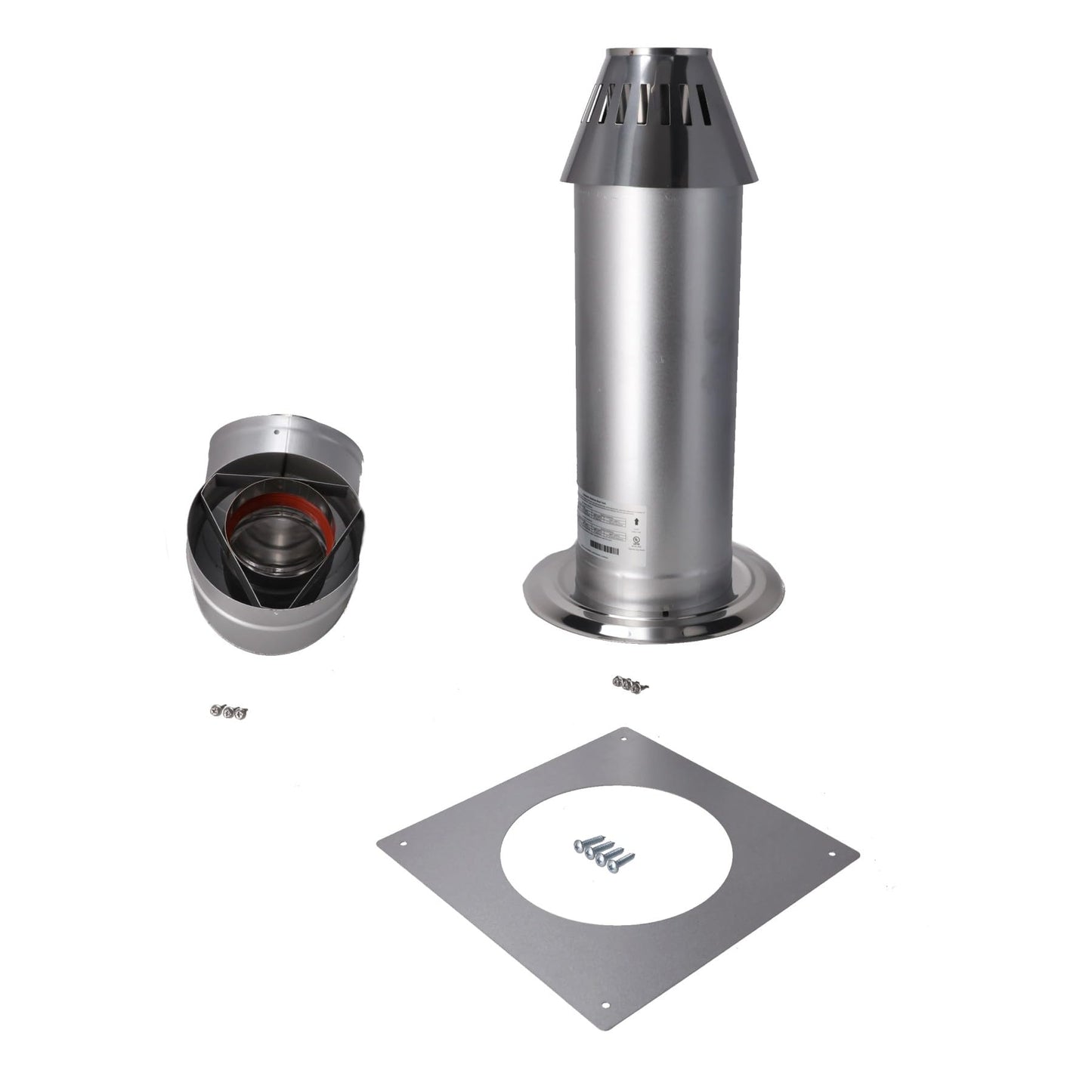 Rheem ProTech Horizontal Vent Cone Termination Kit (2 in. x 8 in. Wall) fro Tankless Gas Non-Condensing Water Heater RTG20292-1