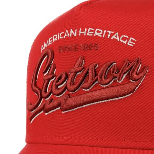 Stetson Since 1865 Trucker Cap Men red One Size