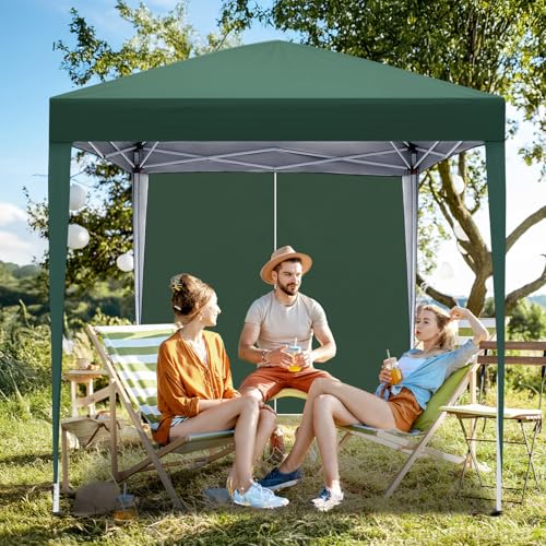 VINGLI Pop Up Canopy Tent with Sidewalls, Outdoor Gazebo Canopy Tent, Patio Event Tents Outdoor Event Shelter for Parties...