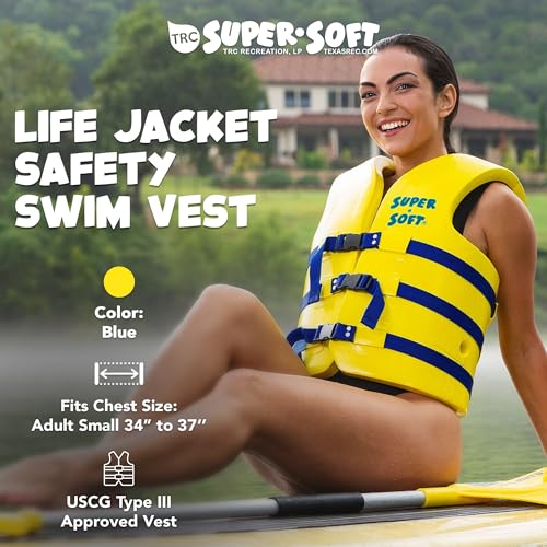 Super Soft TRC Recreation USCG Type III Adult Life Jacket Vest