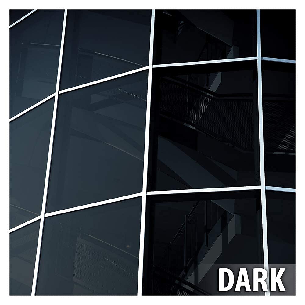 BDF NA20 Window Film Daytime Privacy and Sun Control Natural Black 20 (Dark) - 36in X 12ft