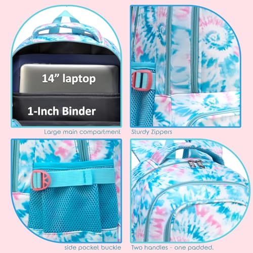 BLUEFAIRY Kids Backpack for Girls Elementary Primary Middle School Bags for Aged 8-10 for Teens Childs Bookbags Back to Sc...